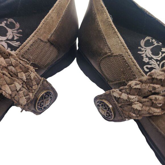 Aetrex Ada Comfort Leather Mary Jane Shoes Women's Size 7 - Picture 10 of 12